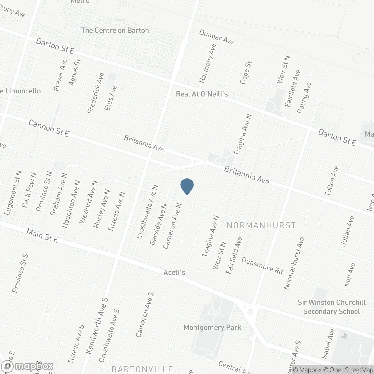 138 CAMERON Avenue N, Hamilton, Ontario L8H 4Z3